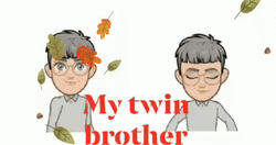My Twin Brother Falling Leaves GIF