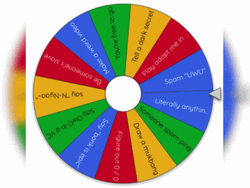 My Word Bank Challenge Spinning Wheel GIF