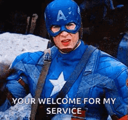 My Work Here Is Done Captain America GIF