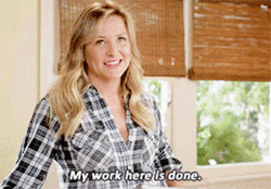 My Work Here Is Done Jessica Capshaw GIF