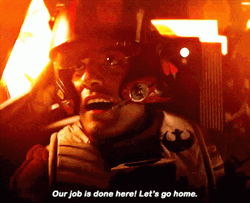 My Work Here Is Done Starwars Poe Dameron GIF