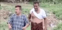 Myanmar Villager Looking For Something GIF