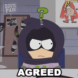 Mysterion Agrees With It GIF