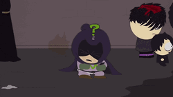 Mysterion Feeling Down GIF