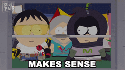 Mysterion This Makes Sense GIF