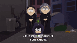 Mysterion With His Parents GIF