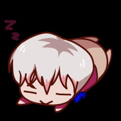 Mystic Messenger Character Sleeping GIF