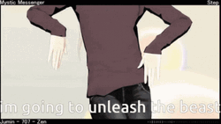 Mystic Messenger Dance GIF