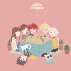 Mystic Messenger Gang Gathering GIF