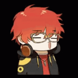 Mystic Messenger Kissy Face GIF