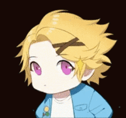 Mystic Messenger Shocked Star Eyes GIF