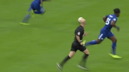 N'Golo Kante Runs Fast GIF