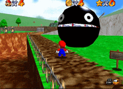 N64 Chain Chomp GIF