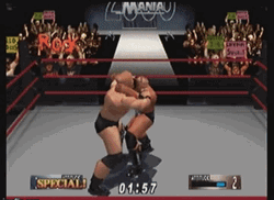 N64 Wrestlemania Video Game GIF