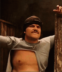 Nacho Libre Mask Hide GIF