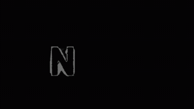 Nada Written In White On Black GIF