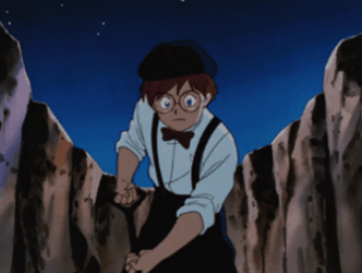 Nadia The Secret Of Blue Water Digging GIF