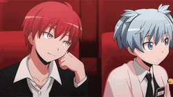 Nagisa And Karma Anime Tentacles GIF