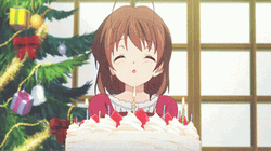 Nagisa Furakawa Cake Blow Anime Happy Birthday GIF