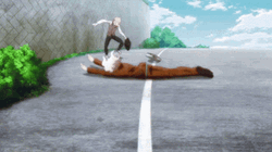 Nagito Rolling Down The Road GIF
