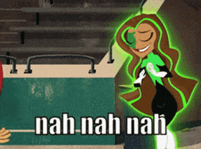 Nah Nah Nah Green Lantern GIF