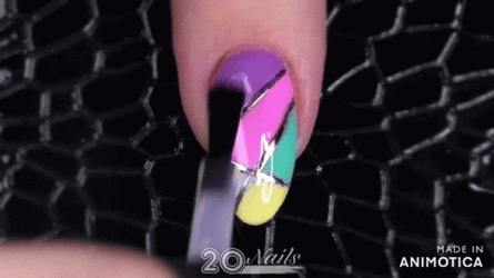 Nail Pastel Colors GIF