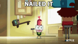 Nailed It Done Pinky Malinky GIF