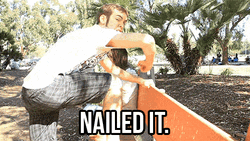 Nailed It Fist Pump Jacksfilms GIF