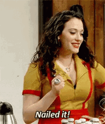 Nailed It Max 2 Broke Girls GIF