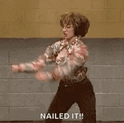 Nailed It Nasim Pedrad SNL GIF