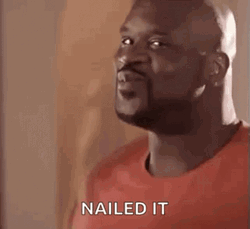 Nailed It Shimmy Shaq Meme GIF