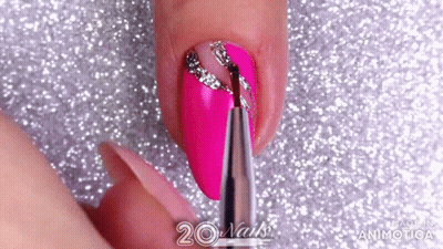 Nails With 20 Nails Text GIF