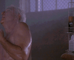 Naked Gun Frank Drebin In Shower GIF
