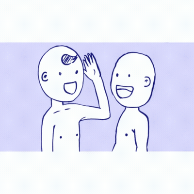 Naked People Shocked GIF