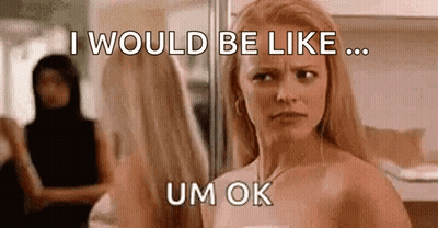 Naked Woman Looking In Mirror Saying I Would Be Like Um Ok GIF