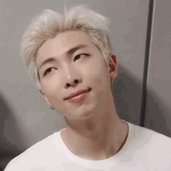 Nam-Joon Raising Eyebrow GIF