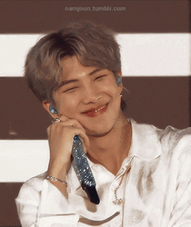Nam-Joon Sweet Smile GIF