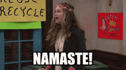 Namaste Brec Bassinger School Of Rock TV GIF