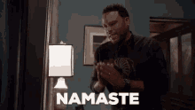 Namaste Dre Johnson Anthony Anderson Black-Ish GIF