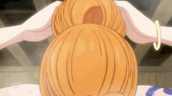 Nami Bath Towel Smile GIF