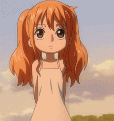 Nami Cute Eager Kid GIF