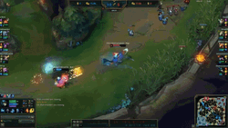 Nami Gameplay Fight LoL GIF