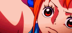 Nami One Piece Brave Serious GIF