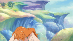 Nami Sexy Hair Flip GIF