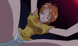 Nami Thunderclouds Warning GIF