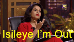 Namita Thapar I'm Out GIF
