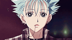 Nana Anime Character's Face Shinichi Okazaki GIF