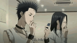 Nana Anime Shinichi Okazaki Calling His Darling GIF
