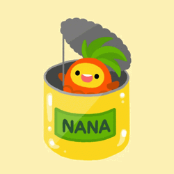 Nana Pineapple In The Can GIF