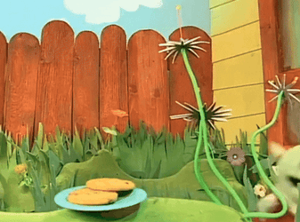 Nanalan Delighted To See Famous Amos Cookie GIF
